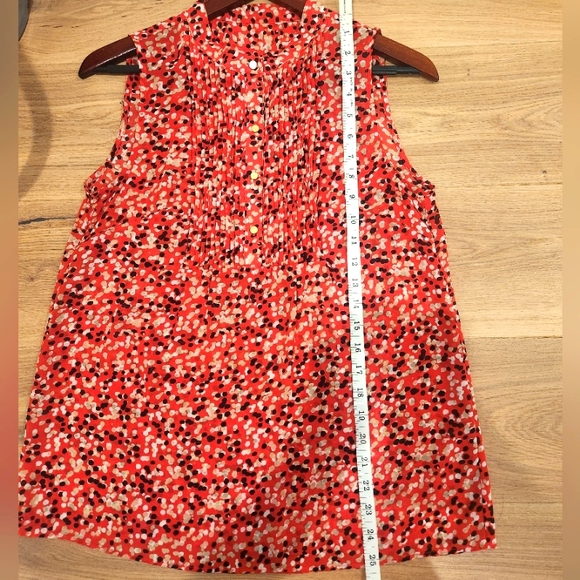 Banana Republic Printed Sleeveless Blouse - Picture 4 of 4